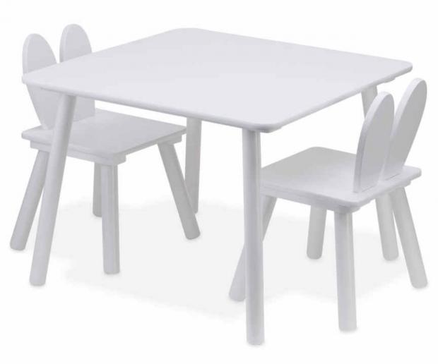 Herald Series: Kids’ Wooden Table and Chairs Set (Aldi)