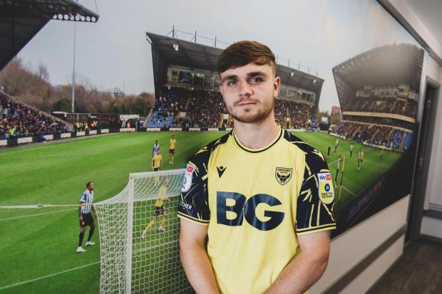 Lewis Bate has joined Oxford United Picture: OUFC