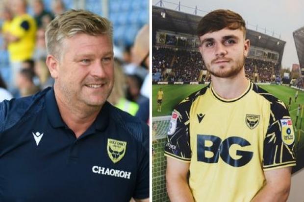 Karl Robinson is a big fan of Lewis Bate Pictures: David Fleming/OUFC