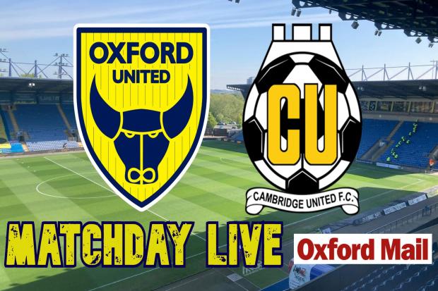 UPDATES: Oxford United v Cambridge United – live