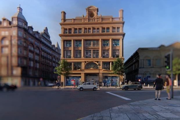 CGI image of how the new Primark store will look