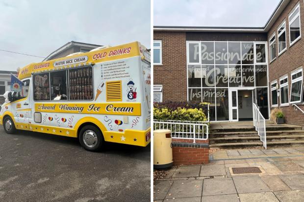 John Mason School orders ice cream van for A-Level results day