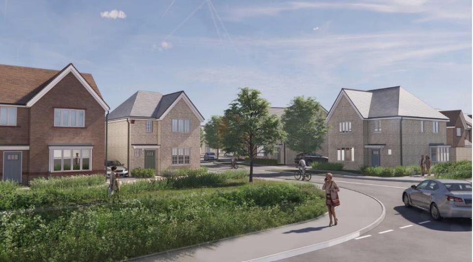 Update to new homes plans for Oxfordshire village near A34