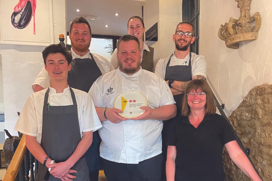 Faringdon restaurant claims award for ‘culinary excellence’