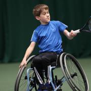 Oliver Cox only began playing tennis four years ago    Picture: James Jordan/Tennis Foundation