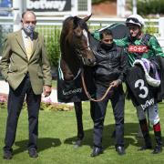 Trainer Henry Candy with Limato and Adam Kirby after winning the Betway Criterion Stakes at Newmarket  Picture: Edward Whitaker/PA Wire