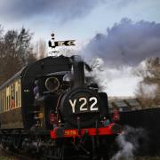 Didcot Railway Centre Annual New Year Steam Day..01/01/2022.Picture by Ed Nix..