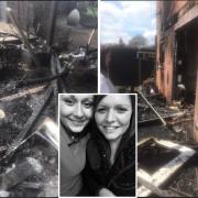Danielle and Lydia have to start again after all their belongings were burnt.