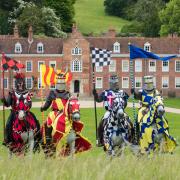 Stonor Park in Henley is hosting medieval jousting