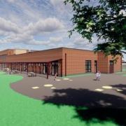 The new primary school: View towards Nursery Classrooms from the West (Credit: Croudace Homes)