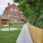 The transformation includes new garden space, new gazebo, new benches, and more. Picture by Sovereign Housing Association.