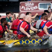 The annual dragon boat race last year in Abingdon. Picture by ABF The Soldier's Charity, Oxfordshire.