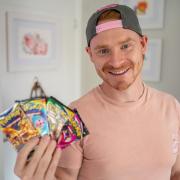 Richard Page now sells Pokemon cards for a living