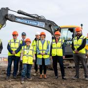 NEW SCHOOL: Special event marks start of construction of new primary school in Grove. Picture by Permission Homes