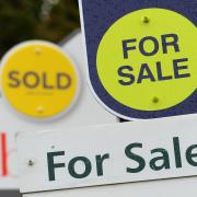 House prices across the county fell from September to October, according to Land Registry data