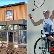 TENNIS STAR: New Oxfordshire Aldi store to be opened by Paralympian star
