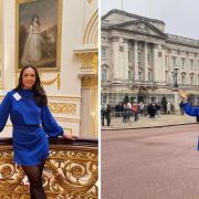 CAMPAIGNER: Sharon Gaffka at Buckingham Palace. Pictures by Sharon Gaffka//Instagram
