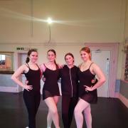 Students from Performanze ballet class held on Saturdays.
