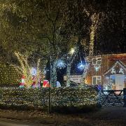 You can find the festive display at The Street, Crowmarsh