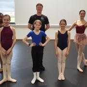 Robert held a masterclass and Q&A for the younger members of the dance school