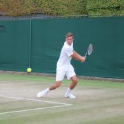 Alexis Canter at Wimbledon last year