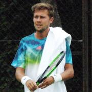 BATTLE: Oxfordshire’s Alexis Canter says the tough nature of the ITF Pro Circuit makes him hungrier to climb the world rankings