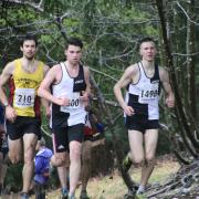 Race winner Dan Blake (1303) and men's overall winner Alex Wall-Clarke (210) trail two Swindon Harriers athletes in the early stages Picture: Barry Cornelius