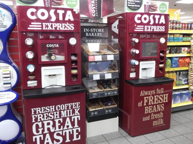 Costa machines giving away FREE coffee today (and there's no catch)